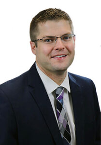 Headshot of Seth Peterson, Chief Risk Officer at The First National Bank in Sioux Falls.