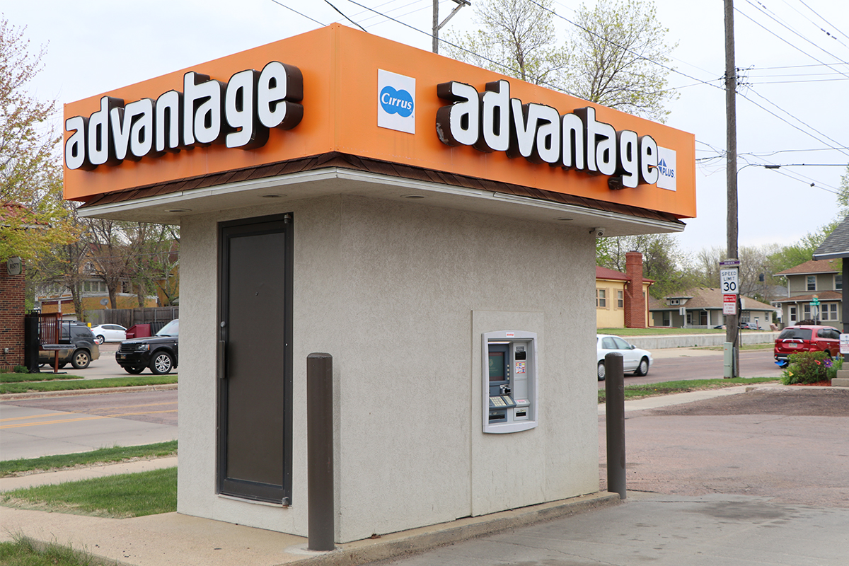 An Advantage ATM in Sioux Falls. 
