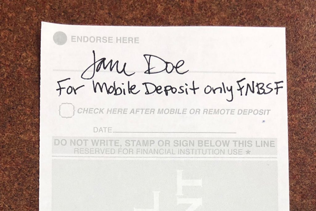 Ways to make a cash or check deposit
