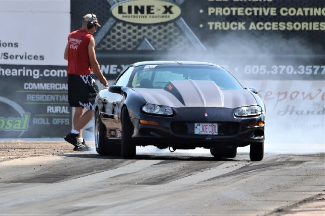 Adam Lamprecht's drag racing car.