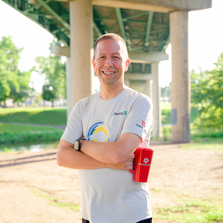 Tony Goettsch, senior internal auditor at The First National Bank in Sioux Falls.