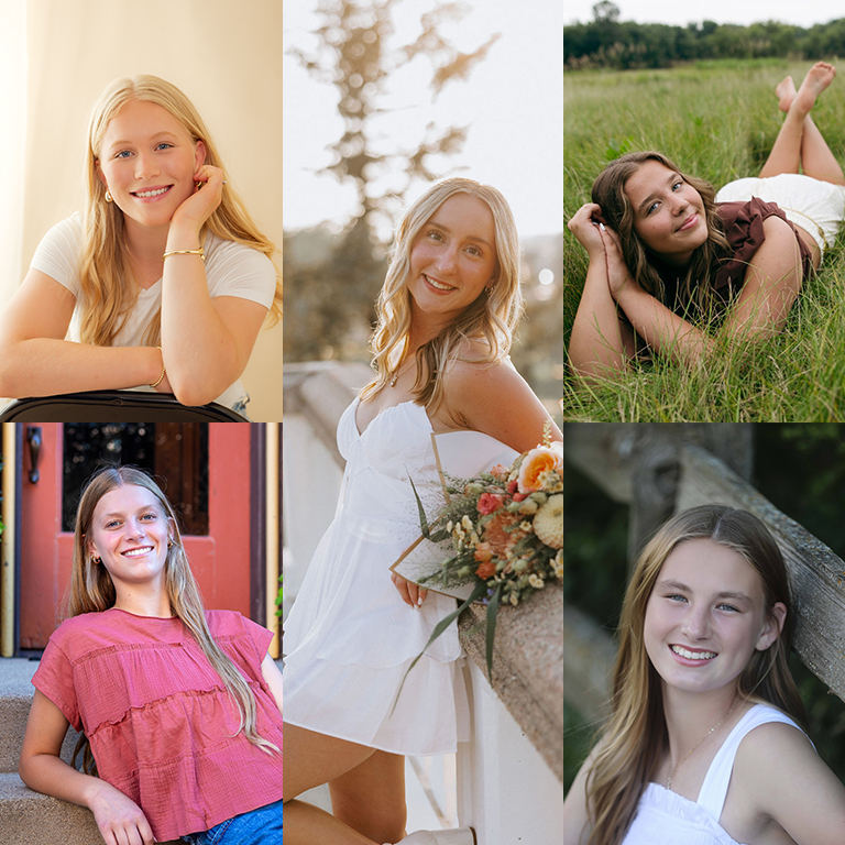 First National Bank's 2026 scholarship winners.