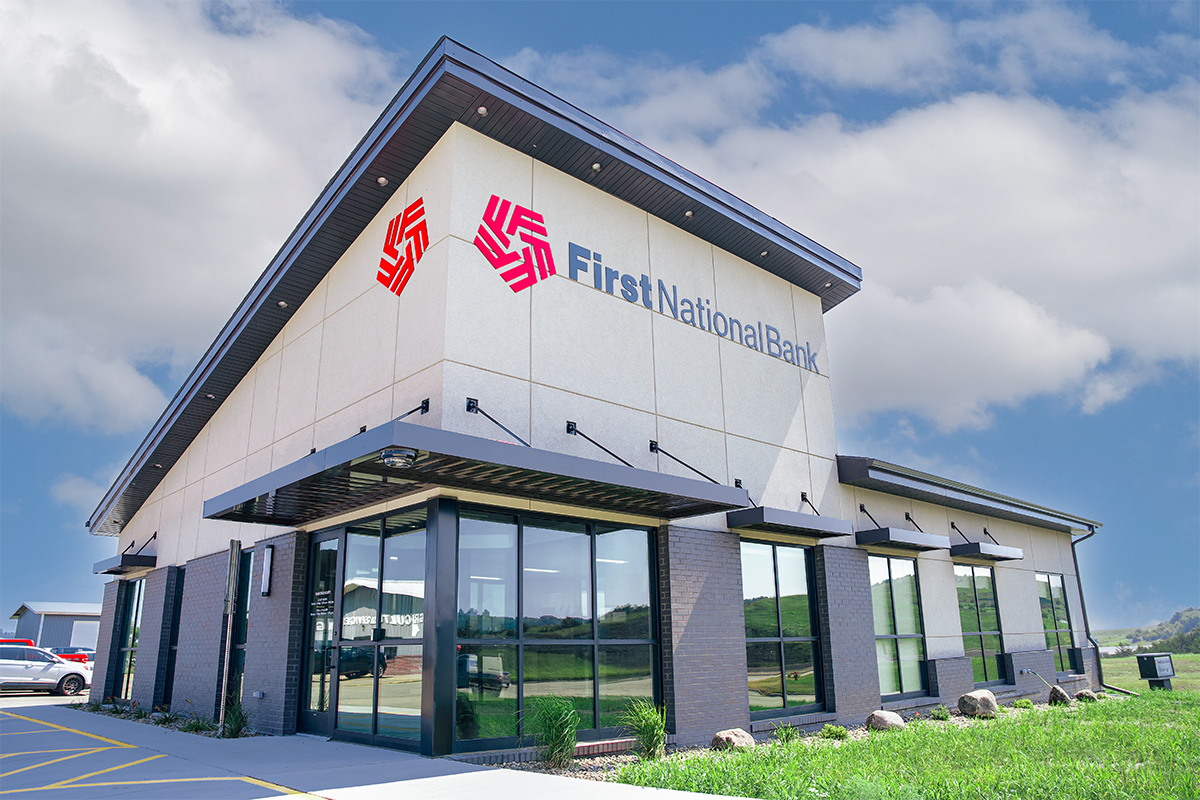 First National Bank in Chamberlain, SD.