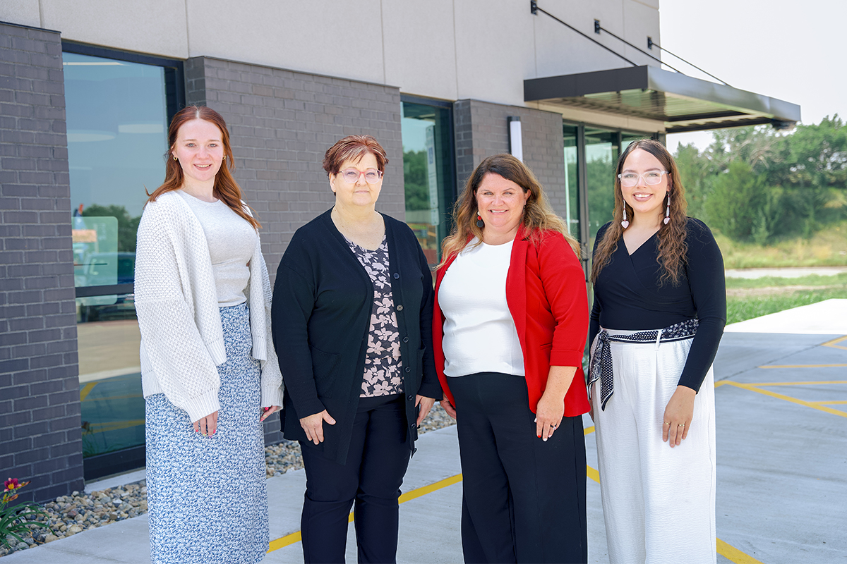 First National Bank's Chamberlain team.