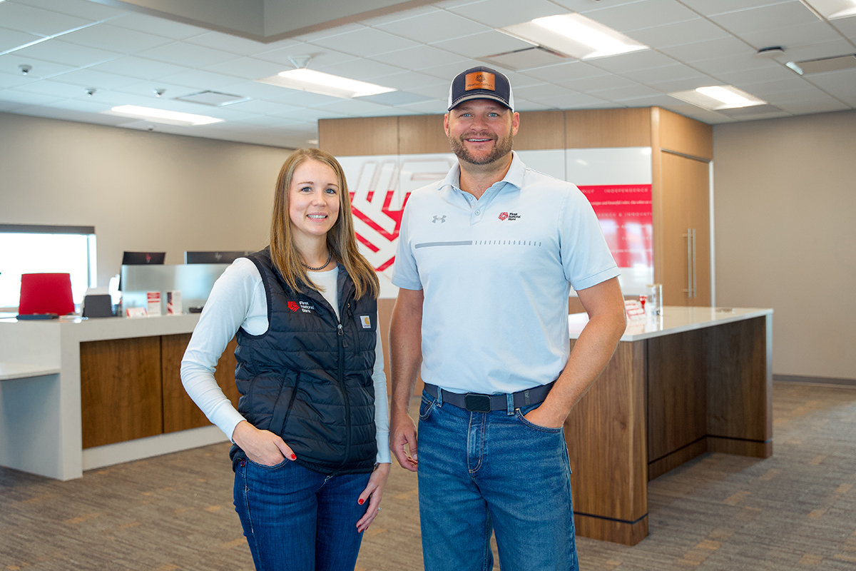 Jenna Adamson and Todd Van Den Bosch