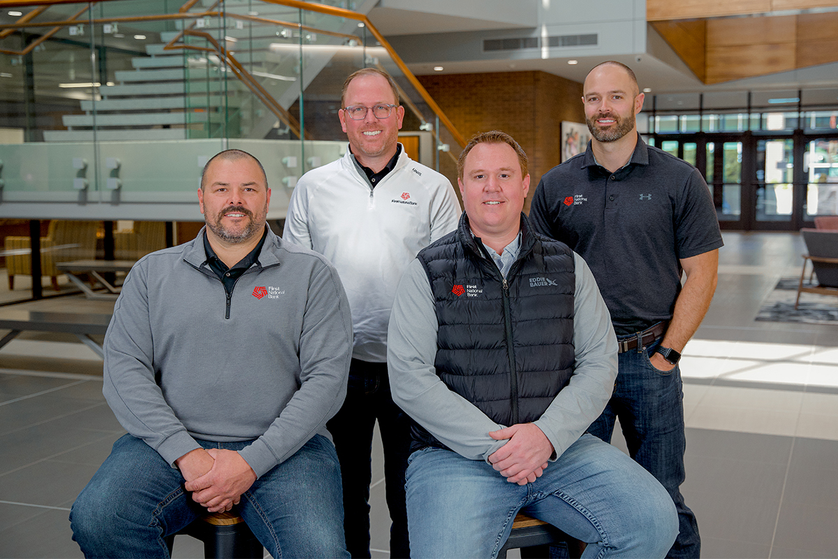 First National Bank's Ag Banking Team Leads.